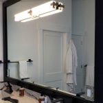 espejo marco lavabo