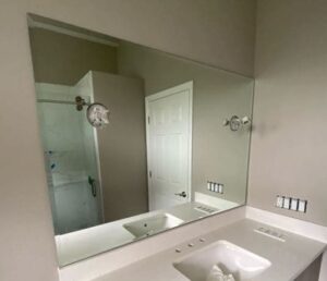 espejo rectangular baño