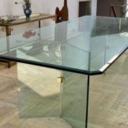cristal mesa biselado