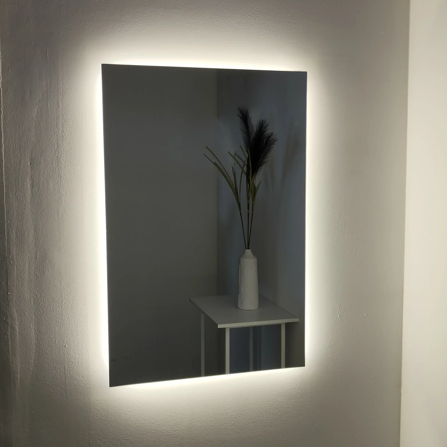 espejo retroiluminado ronda baño