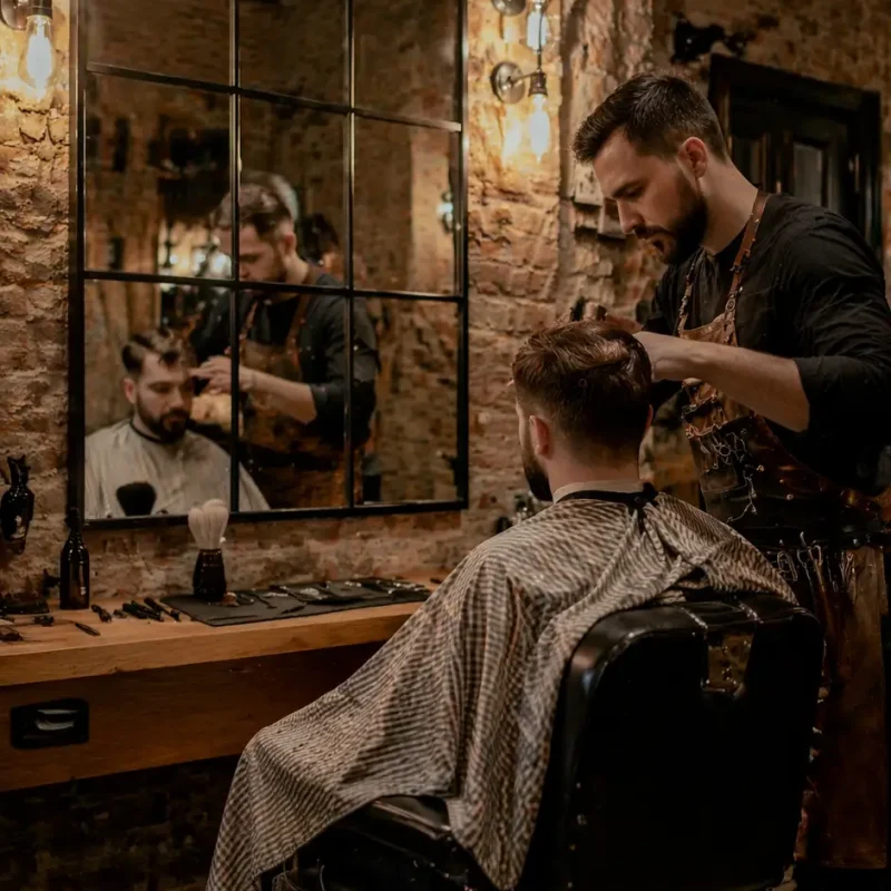 Espejos para peluquería y espejos para barbería a medida en Madrid