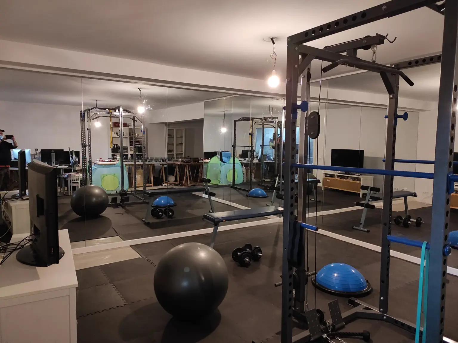 espejo gimnasio