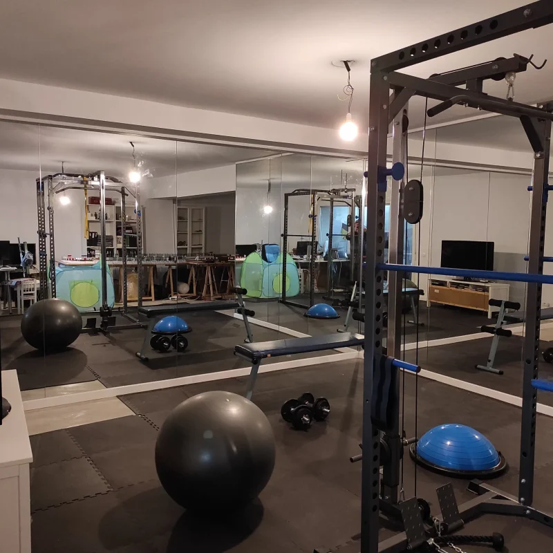 espejo gimnasio