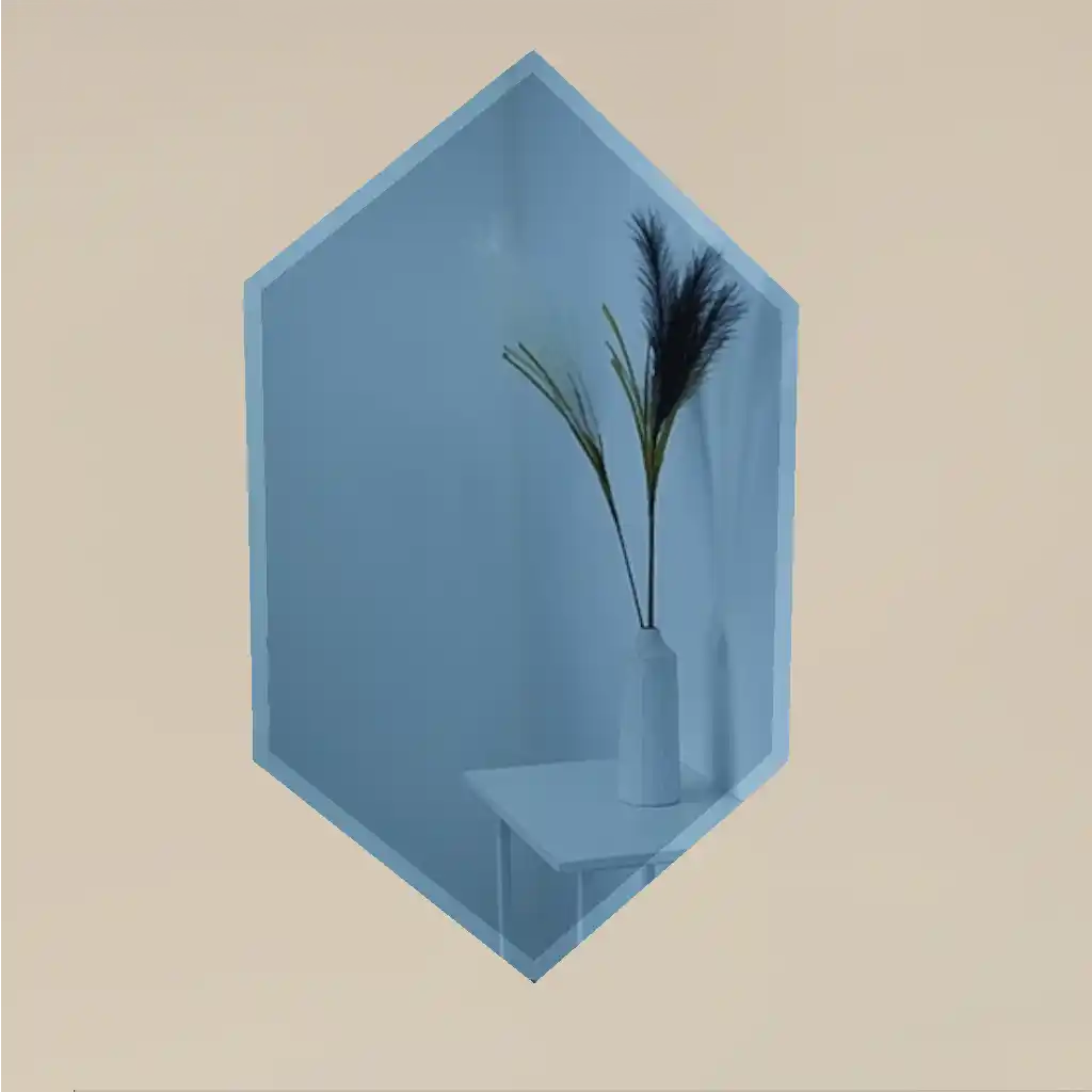 espejo-hexagono-celeste-biselado-1.webp Espejo Azul Celeste Bisel