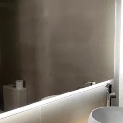 espejo rectangular led baño