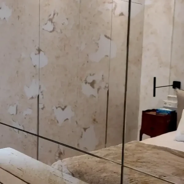 Mosaico de Espejos de Pared