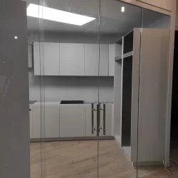 puerta cocina cristal